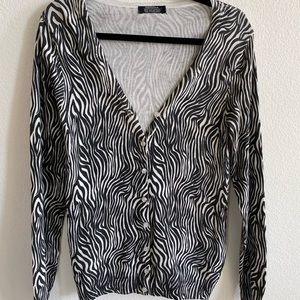 Women’s Animal Print Cardigan